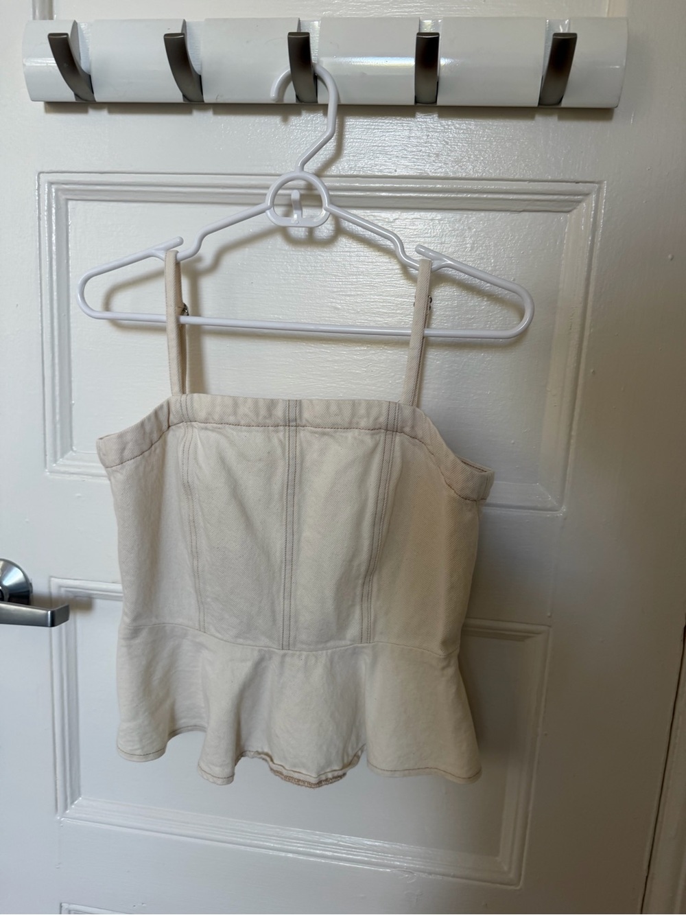 Levi’s White Denim Top